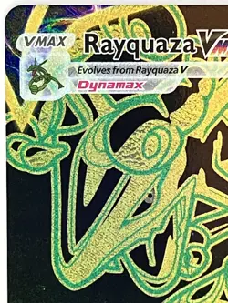 Rayquaza VMAX NM Secret GOLD Trainer Gallery Silver Tempest TG29/TG30 Pokemon - Image 3