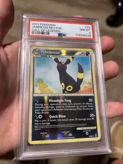 Umbreon Reverse Holo Call Of Legends PSA 8 Pokemon TCG NM - Image 4