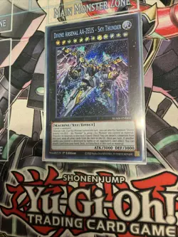 Divine Arsenal AA-Zeus Sky Thunder Secret Rare BLMR-EN084 Yugioh - Image 1