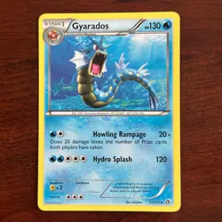 Gyarados 31/113 Non Holo Rare Legendary Treasures Pokemon Card - Image 1