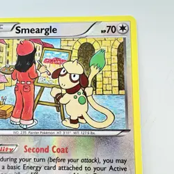 Pokemon TCG Smeargle #123/162 XY Breakthrough Reverse Holo Card 2015 NM - Image 4
