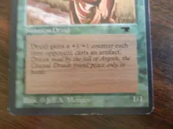 MTG - Citanul Druid - Antiquities - Light Play - Uncommon - Image 3