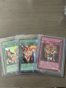 Yugioh Tcg JUMP Ltd. Edition Unity, Yu Jo Friendship, & Judgment Of The Pharaoh - Image 1