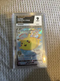 Pokémon TCG VMAX 024/028 S8a Pikachu 25th Anniversary Card Japanese - Ace 9 - Image 4