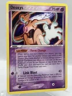 Deoxys 16/107 EX Deoxys Non Holo Rare 2005 Vintage Pokemon TCG Card - Image 2