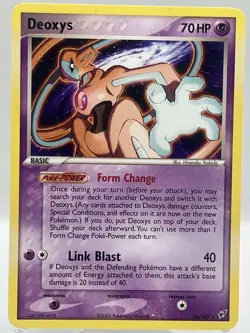 Deoxys 16/107 EX Deoxys Non Holo Rare 2005 Vintage Pokemon TCG Card - Image 4