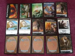 Magic the Gathering lot Token 14+ Horse Dinosaur Snake Dragon Demon Cards Clean - Image 11