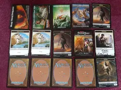 Magic the Gathering lot Token 14+ Horse Dinosaur Snake Dragon Demon Cards Clean - Image 14
