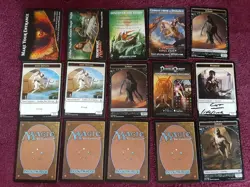 Magic the Gathering lot Token 14+ Horse Dinosaur Snake Dragon Demon Cards Clean - Image 2