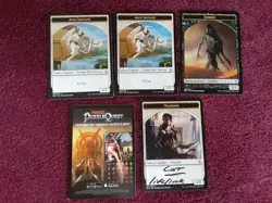 Magic the Gathering lot Token 14+ Horse Dinosaur Snake Dragon Demon Cards Clean - Image 7