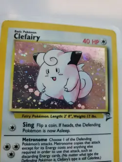 Clefairy Base Set Holo Pokemon Card Jungle Fossil WOTC - Image 10