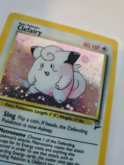 Clefairy Base Set Holo Pokemon Card Jungle Fossil WOTC - Image 14