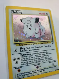 Clefairy Base Set Holo Pokemon Card Jungle Fossil WOTC - Image 8