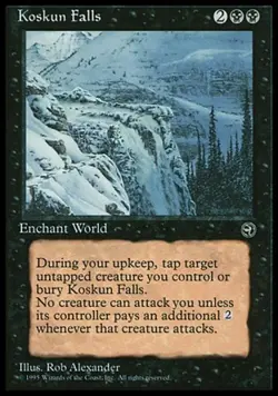 Koskun Falls - Damaged / Poor MTG Homelands - Image 1