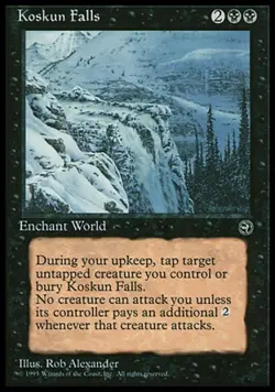 Koskun Falls - Damaged / Poor MTG Homelands - Image 2