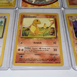 Pokemon TCG Vintage Card Lot Of 7 1999 WOTC Topps Pikachu Charizard - Image 12