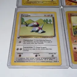 Pokemon TCG Vintage Card Lot Of 7 1999 WOTC Topps Pikachu Charizard - Image 2
