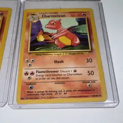 Pokemon TCG Vintage Card Lot Of 7 1999 WOTC Topps Pikachu Charizard - Image 4