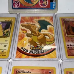 Pokemon TCG Vintage Card Lot Of 7 1999 WOTC Topps Pikachu Charizard - Image 6