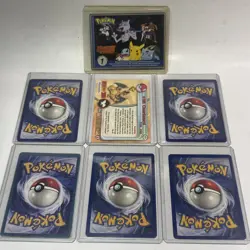 Pokemon TCG Vintage Card Lot Of 7 1999 WOTC Topps Pikachu Charizard - Image 9