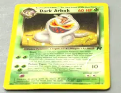 POKEMON DARK ARBOK 2/82 TEAM ROCKET  HOLO RARE 2000 WOTC CARD - Image 2