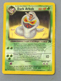 POKEMON DARK ARBOK 2/82 TEAM ROCKET  HOLO RARE 2000 WOTC CARD - Image 4