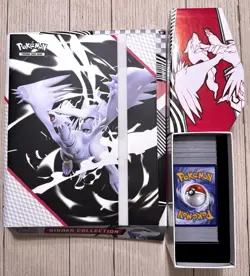 Lot Of Pokemon TCG White Flare Binder With Box and x800 White Flare bulk Cards - Image 3