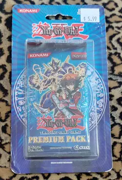 2008 YU-GI-OH! Vintage Unopened PREMIUM PACK 2 Sealed Game Blister Rack Card - Image 3
