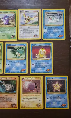 Vintage Pokemon Card Lot of 20 1st Edition Gym Challenge WOTC TCG - Image 12