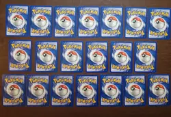 Vintage Pokemon Card Lot of 20 1st Edition Gym Challenge WOTC TCG - Image 13