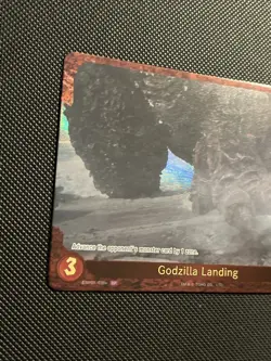 Godzilla Card Game English Godzilla Landing SP Textured Foil EBP01-030+ - Image 3