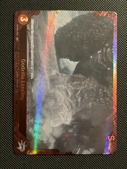 Godzilla Card Game English Godzilla Landing SP Textured Foil EBP01-030+ - Image 5