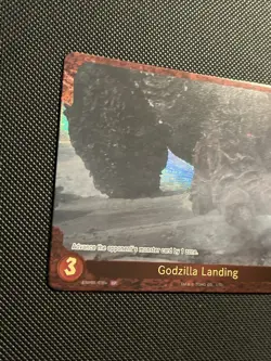 Godzilla Card Game English Godzilla Landing SP Textured Foil EBP01-030+ - Image 7