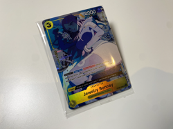 One Piece Card Game: SEALED Jewelry Bonney OP08-105 Alt Art: Illustration Box Ex - Image 3
