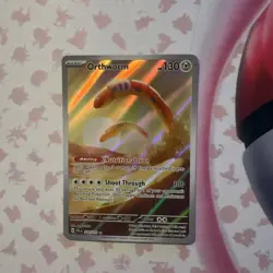 Orthworm Holo Illustration Rare S&V Paldea Evolved Pokemon TCG Card 224/193 - Image 1