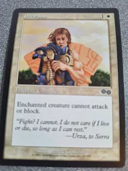 Magic the Gathering j50 - Pacifism 3 versions 3 cards Onslaught Urza's Sage - Image 3