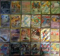Pokemon Card Lot 9 , Mew , Mewtwo , Charizard. Walking Wake , Lucario - Image 1