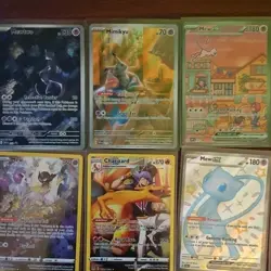 Pokemon Card Lot 9 , Mew , Mewtwo , Charizard. Walking Wake , Lucario - Image 7