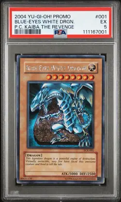 Blue-Eyes White Dragon (Power of Chaos: Kaiba the Revenge) PCK-001 Yu-Gi-Oh! Video Game Promotional Cards Unlimited - Image 3