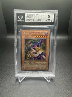 Dark Magician Girl MFC-000 Magician's Force 1st Edition - Image 3