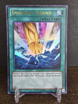 Smashing Ground LCYW-EN275 Ultra Rare Unlimited - NM Yugioh Card - Image 1