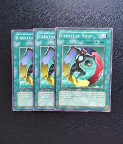 Yu-Gi-Oh - Creature Swap  3X - Full Playset - Image 1
