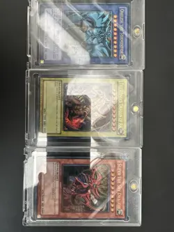 YU GI OH LC01 EGYPTIAN GOD CARDS LC01-EN001 LC01-EN002 LC01-EN003 - Image 2