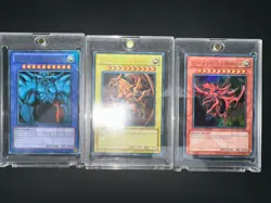 YU GI OH LC01 EGYPTIAN GOD CARDS LC01-EN001 LC01-EN002 LC01-EN003 - Image 5
