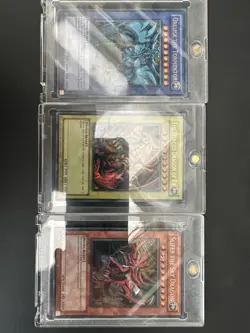 YU GI OH LC01 EGYPTIAN GOD CARDS LC01-EN001 LC01-EN002 LC01-EN003 - Image 7