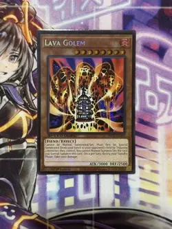 Yugioh Lava Golem Prismatic Secret Rare SBC2 - Image 1