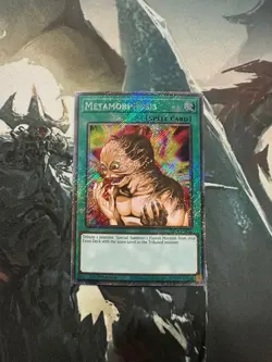 Yugioh Metamorphosis Platinum Secret Rare RA04 - Image 1