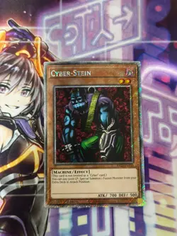 Yugioh Cyber-Stein Platinum Secret Rare RA03 - Image 2