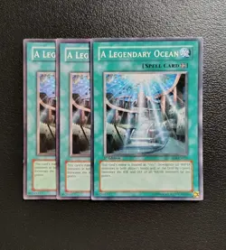 Yu-Gi-Oh - A Legendary Ocean  3X - Full Playset - Image 2