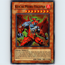 Yugioh Koa'ki Meiru Valafar RGBT-EN021 1st Edition Super Rare Holo - VLP-NM 💎 - Image 3